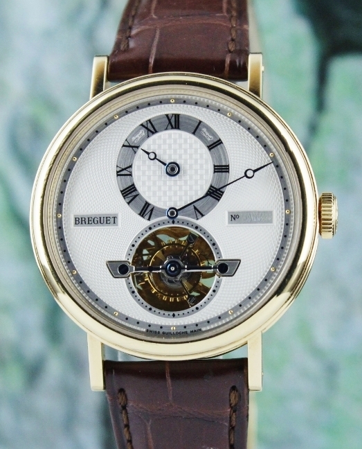 (image for) Breguet 18k Yellow Gold Tourbillon Automatic Regulator Watch / 5307ba/12/9v6